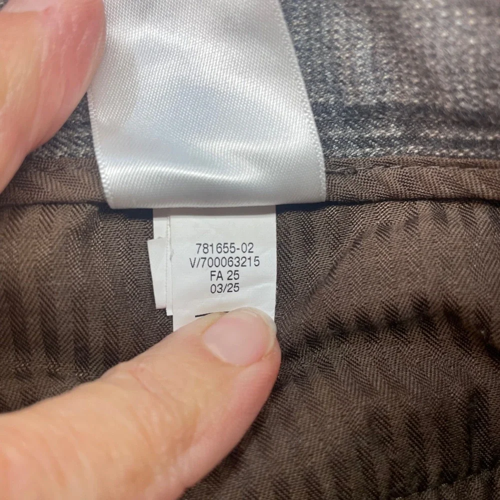 Banana Republic Pants Lot of 2 Mens 35x32 Plaid Slim-Tapered Ankle Stretch